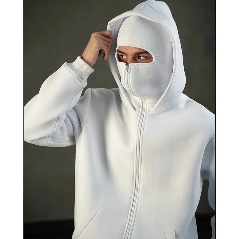 SKM Zippé  Sweat à Capuche