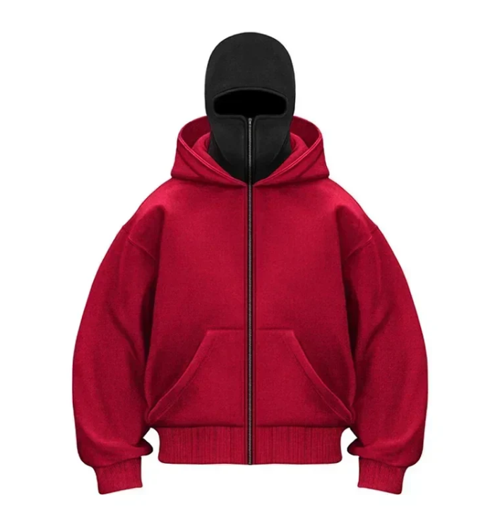 SKM Zippé  Sweat à Capuche