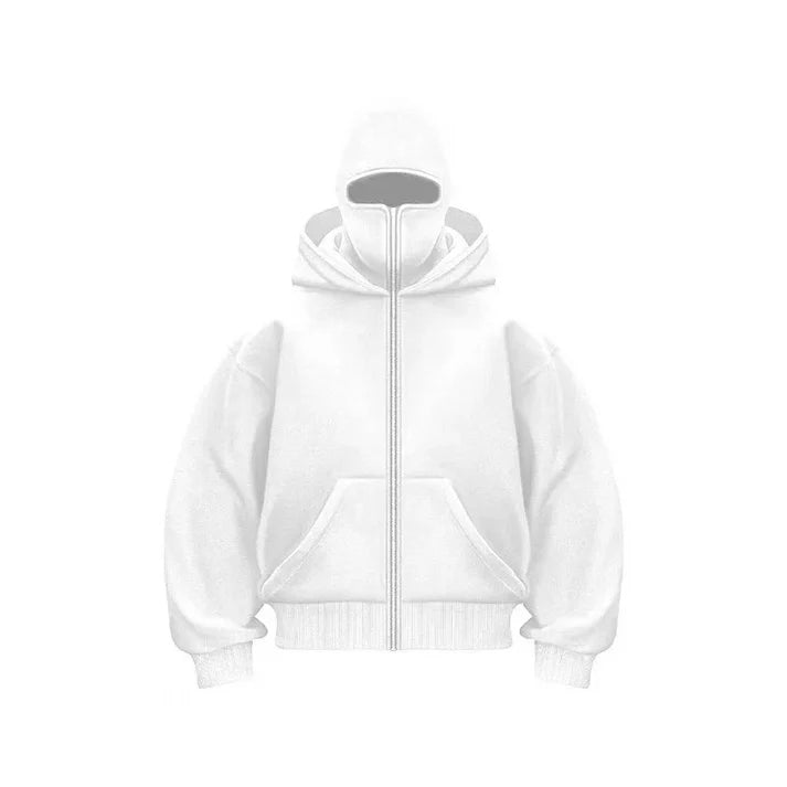 SKM Zippé  Sweat à Capuche