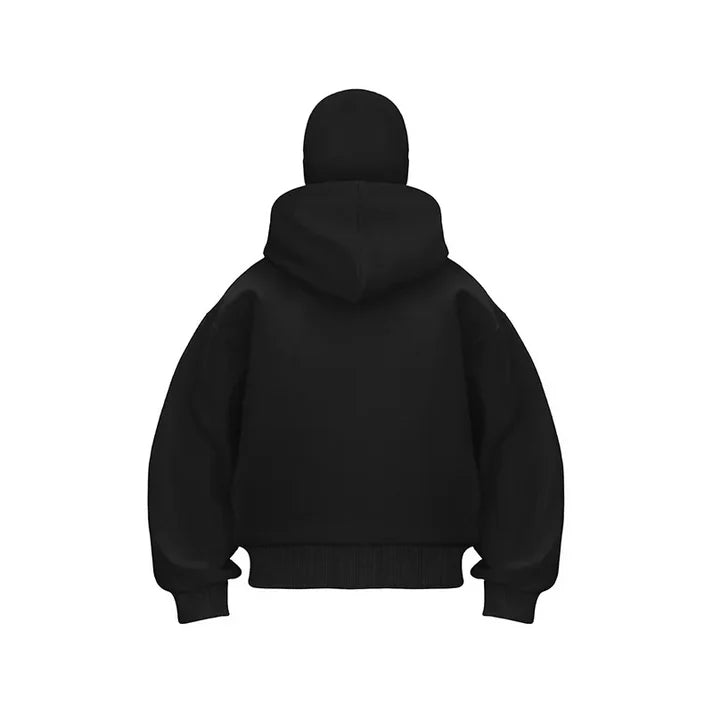 SKM Zippé  Sweat à Capuche